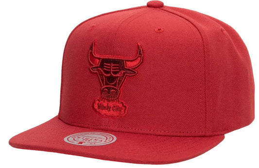 Mitchell & Ness Monochromatic Snapback Hat Cap HWC 1991 Finals Chicago Bulls Red