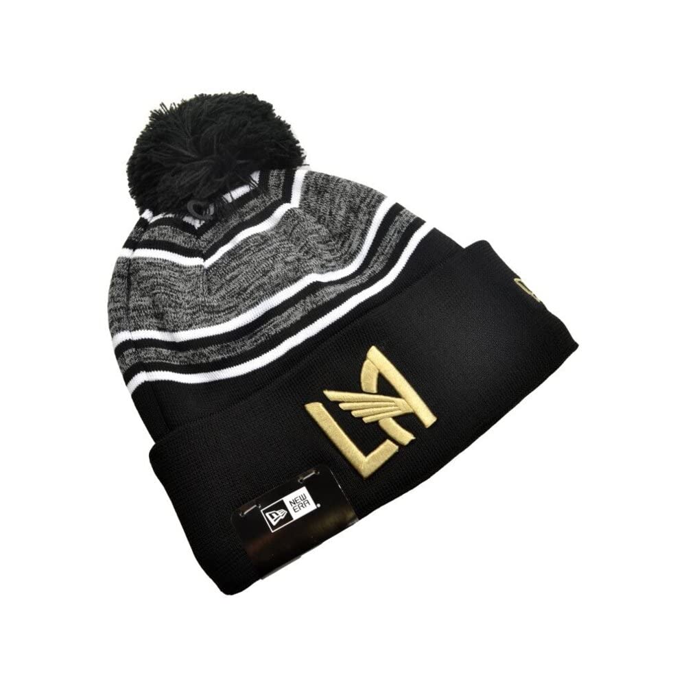 New Era Cap Company, Inc. Los Angeles FC MLS Knitted Bobble Hat, dark blue
