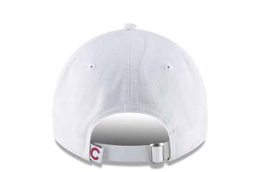 Chicago Cubs MLB Core Classic Primary Relaxed Fit 9TWENTY Hat - White | Adjustable