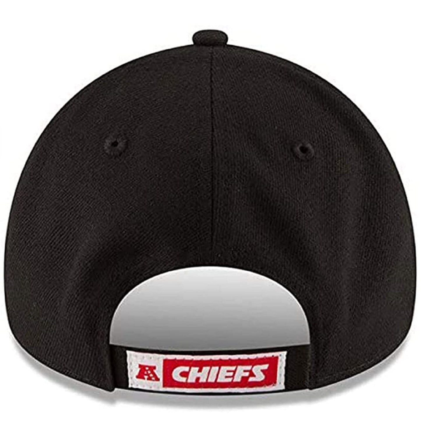 New Era Authentic 9Forty Adjustable Hat Dad Hat Velcro Closure- OSFM (Chiefs Kansas City Black)