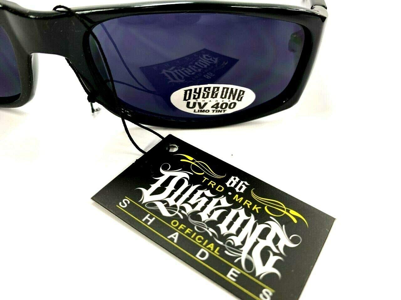 DYSE ONE Authentic Black Shades Charra Impala Car Sunglasses California Lowrider Locs Style