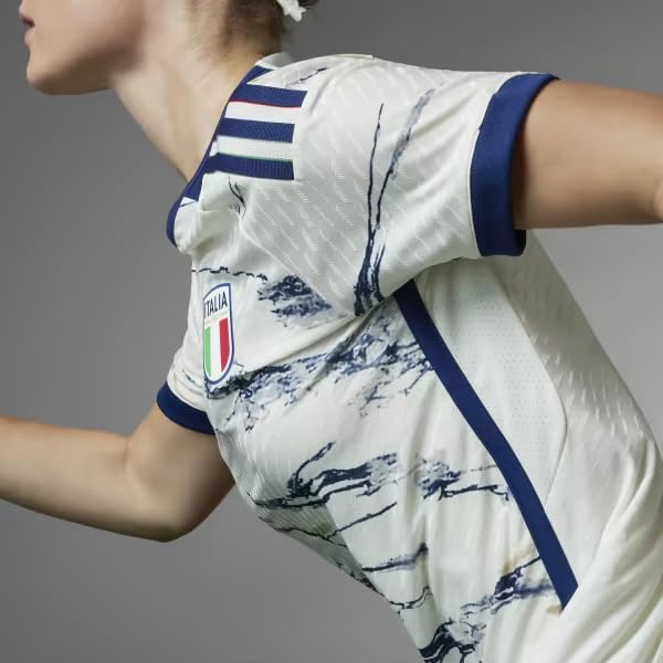 ADIDAS Women's Italy 23 Away Jersey, Off White, Large