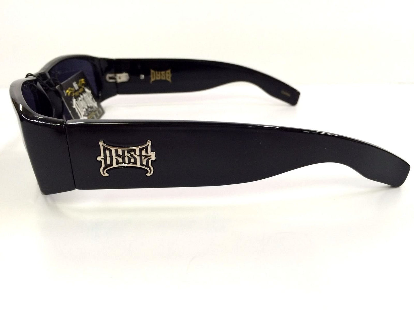 DYSE ONE Authentic Shades Black Big Homie Sunglasses California Lowrider Locs Style