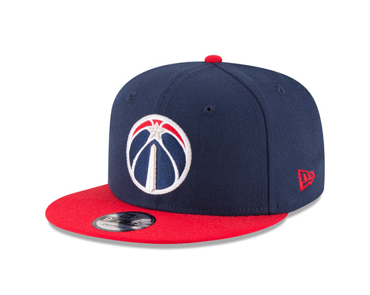 NEW ERA NBA Washington Wizards Adult Men NBA 9Fifty 2Tone Snapback Cap,OSFA,Navy